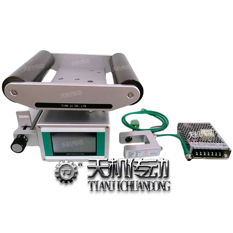 面對(duì)口罩物料跑偏，可使用糾偏一體機(jī)